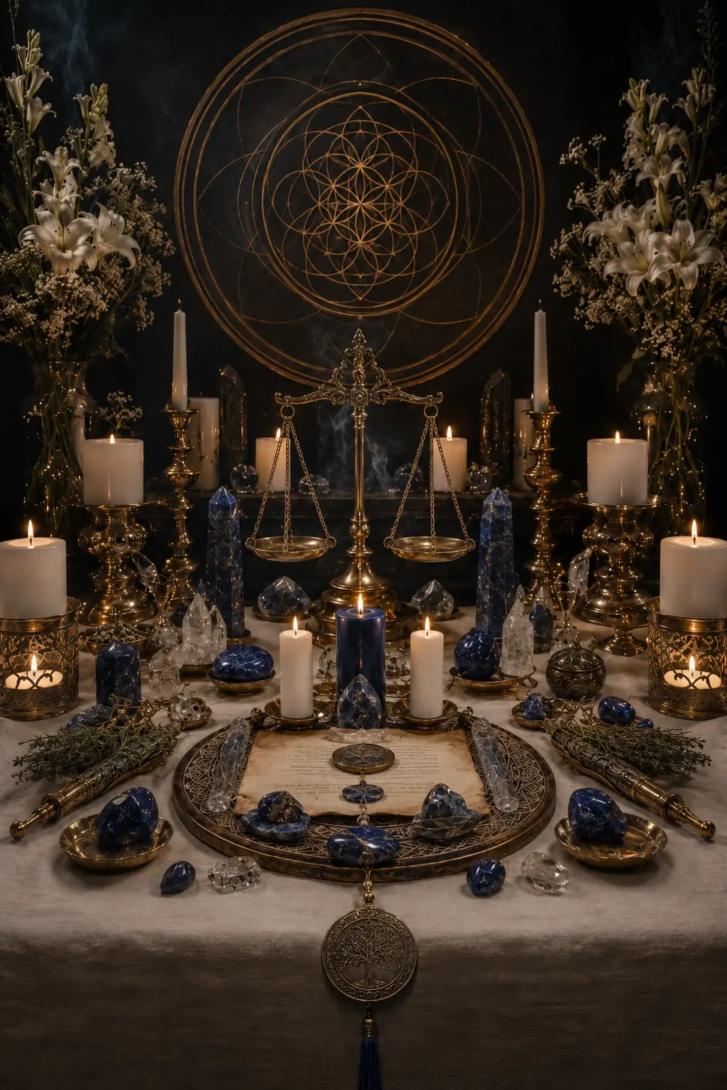 Ritual de justicia y equilibrio